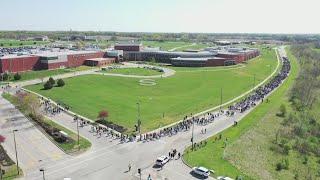 Hundreds of Kansas City students walk for Ralph Yarl