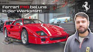 Ferrari F40 bei uns in der Werkstatt! | Ferrari Düsseldorf