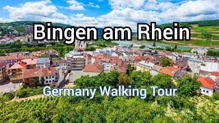 Bingen City (Bingen am Rhein) | Walking Tour | Germany | Summer 2022