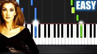 Celine Dion - My Heart Will Go On - EASY Piano Tutorial by PlutaX