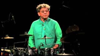 Taufiq Qureshi fusion with Mridangam - Ultimate Guru Music @ Traystan  : olivia thanabalasingam