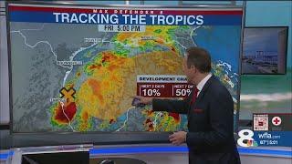 TIMELINE: When a tropical threat could impact the Tampa Bay area