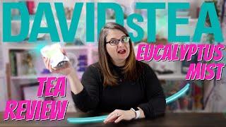 Eucalyptus Mist DAVIDsTEA 2020 Reset & Recharge Collection on Tea with Jann #davidstea