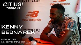 Kenny Bednarek On Qualifying For The US Olympic Team In The 100m & 200m; Facing Noah Lyles In Paris