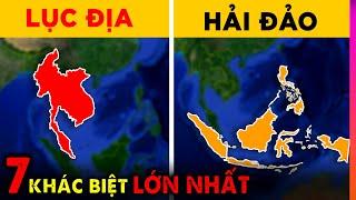 7 Khác Biệt Lớn Nhất giữa Đông Nam Á Lục Địa và Đông Nam Á Hải Đảo | Ghiền Địa Lý