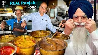 Punjab's नम्बर 1 Zimidara Highway Dhaba | Street Food India | White Gold Thali