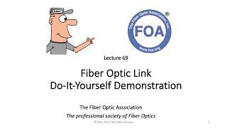 Lecture 69 Fiber Optic DIY Link Demonstration