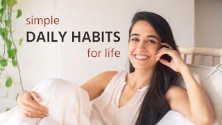 5 daily habits for a healthier + happier mind 