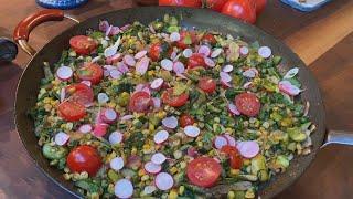 How To Make Succotash | #StayHome With Rachael