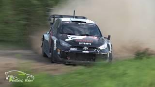 WRC Rally Poland 2024 - Best of Toyota Gazoo Racing Test | Devillersvideo