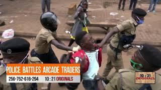 Police Battles Arcade Traders Who Had Opened Up Their Shops For Business