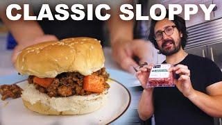 Classic Sloppy Joe sandwiches