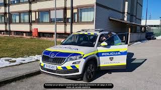 Policist na policijski postaji, temelj nacionalne varnosti