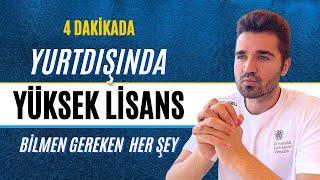 YURTDIŞINDA YÜKSEK LİSANS  - %95 BURS GARANTİLİ ÜLKE -  AKADEMİK REFERANS MEKTUBU ÖRNEĞİ