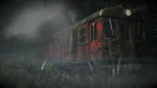 Ghost Train Sounds in Foggy Forest | Relaxing Rain Sounds for Sleeping FAST & Insomnia | Sleep Aid