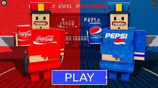 NEW UPDATE! MINECRAFT COLA BARRY VS MINECRAFT PEPSI BARRY in BARRY'S PRISON RUN!