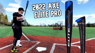 Hitting with the 2022 AXE Elite One Pro | BBCOR Baseball Bat Review