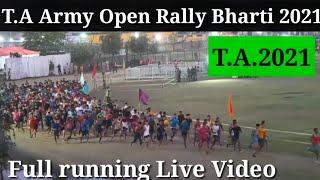 T.A Army Running कि यह वीडियो जरूर देखें // प्रदेशिक सेना में दौड़ किस प्रकार होती है //