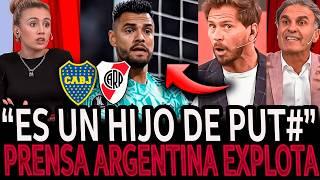 ¡PRENSA EXPLOTA tras BOCA vs RIVER en VIVO! (Chiquito romero/Riquelme/Diego martinez/Gallardo)