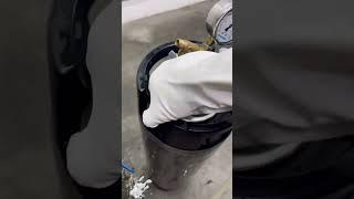 Kegging a fresh batch of beer #beerkegging #ryanmichaelcarter #homebrewing #homebrew #keg #asmr