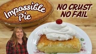 Impossible Pie - Super Easy - Coconut Pie - Redux - The Hillbilly Kitchen #food #recipe #cooking