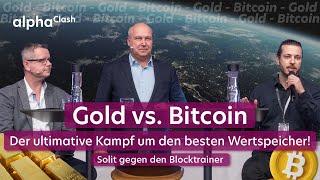 alphaClash | Gold vs. Bitcoin - Die endgültige Debatte | Robert Vitye, Roman Reher, Mathias Roch