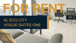 Rent | KL Eco City, Vogue Suites One Residence | 2 Bedrooms 2 Bathrooms unit (1120 sqft ) EP3