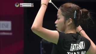 Yonex Sunrise Hong Kong Open 2015 | Badminton SF M1-WS | Nozomi Okuhara vs Ratchanok Intanon