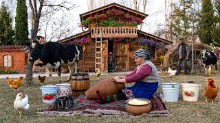 Traditional Homemade Butter Making: From Fresh Whole Milk to Creamy Goodness