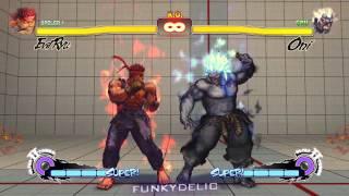 SSF IV AE | Evil Ryu | Super & Ultra Combo's