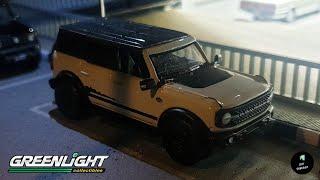 2021 Ford Bronco Wildtrak with Spare Tires by Greenlight Hobby Shop Series | UNBOXING and REVIEW