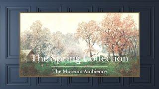 Cottagecore Ambience • Vintage Art for TV • 3 hours of steady painting • The Spring Collection