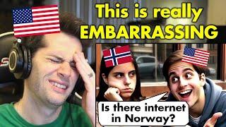 Dumbest Things Americans Have Said to Norwegians | American Reacts