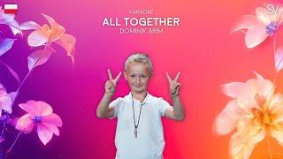 Dominik Arim - All Together |  Junior Eurovision 2024 (Karaoke Video)