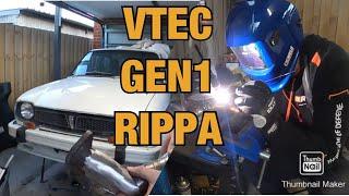 HONDA CIVIC B16A VTEC  SWAP 1970s PROJECT  LITTLE RIPPA