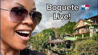 Live walking tour in Boquete with tour guide!