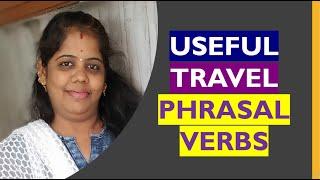 Useful Travel Phrasal Verbs | Spoken English In Tamil