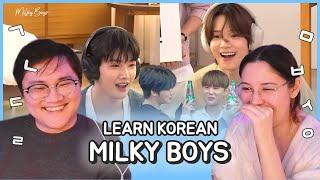 Learn Korean with SEANNA TV | [Milky Boys] with &TEAM and XIA Junsu [FULL]