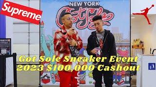 NEW YORK GOT SOLE 2023 MAJOR CASH OUT SNEAKER EVENT..