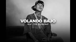 "VOLANDO BAJO" Beat De Rap Underground Freestyle Boom Bap | Uso Libre | Rap Beat 2024