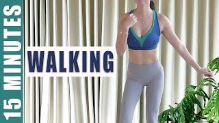 15 Min Walking Workout to Boost Your Mood & Burn Calories - No Equipment!