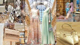 Shopping in Milan: ELIE SAAB, MAXMARA, BULGARI, FENDI, ARMANI, DAMIANI... Luxury Shopping Vlog 2024.