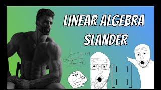 LINEAR ALGEBRA SLANDER