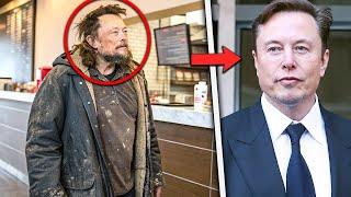 Elon Musk Goes Undercover as Homeless in a Restaurant – The Shocking Ending Will Blow Your Mind!