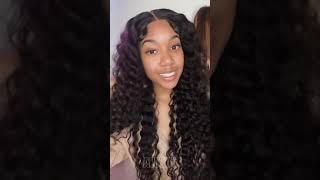 Wig Install | Glueless deep wave wig | Just wear &go| Allove hair