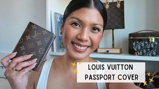 LOUIS VUITTON PASSPORT COVER IN MONOGRAM CANVAS | REVIEW AND THE PERFECT GIFT FOR YOUR TRAVEL LOVER!