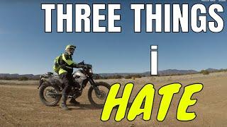 THREE things I hate about the KLX250 dual sport |  KLX250 review - Kind of