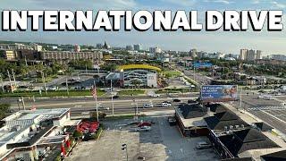 International Drive - Sand Lake Road to Convention Area | Walking Tour | Orlando, FL