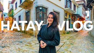 Hatay VLOG | Antakya'yı Keşfediyorum | Hatay Mutfağı,İpekçilik, Cam İşleme Sanatı