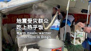 Warm meals, warmer connections in Dingri